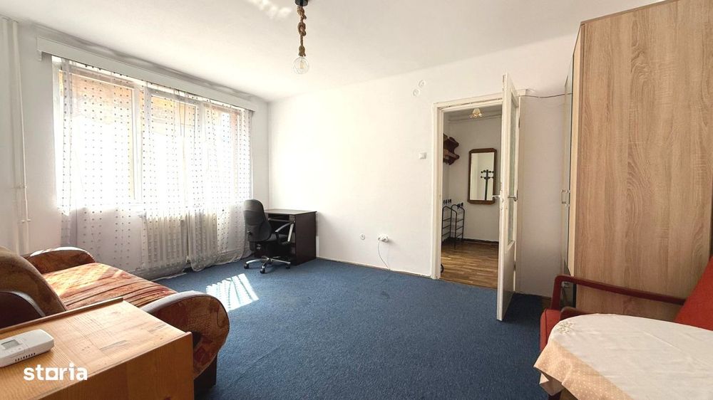 Apartament 2 camere, zona Garii, str.Burebista, baie cu geam, parcare