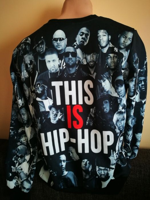 Bluza This is Hip Hop. Bluza retro pentru fanii hip-hop,rapp. Jay-Z.