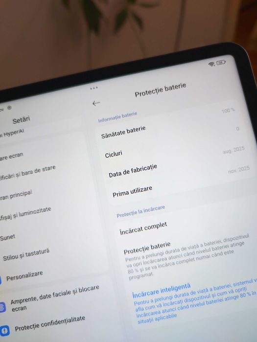 Vând o tabletă nouă Xiaomi Pad 7 Pro 12G RAM 512 ROM