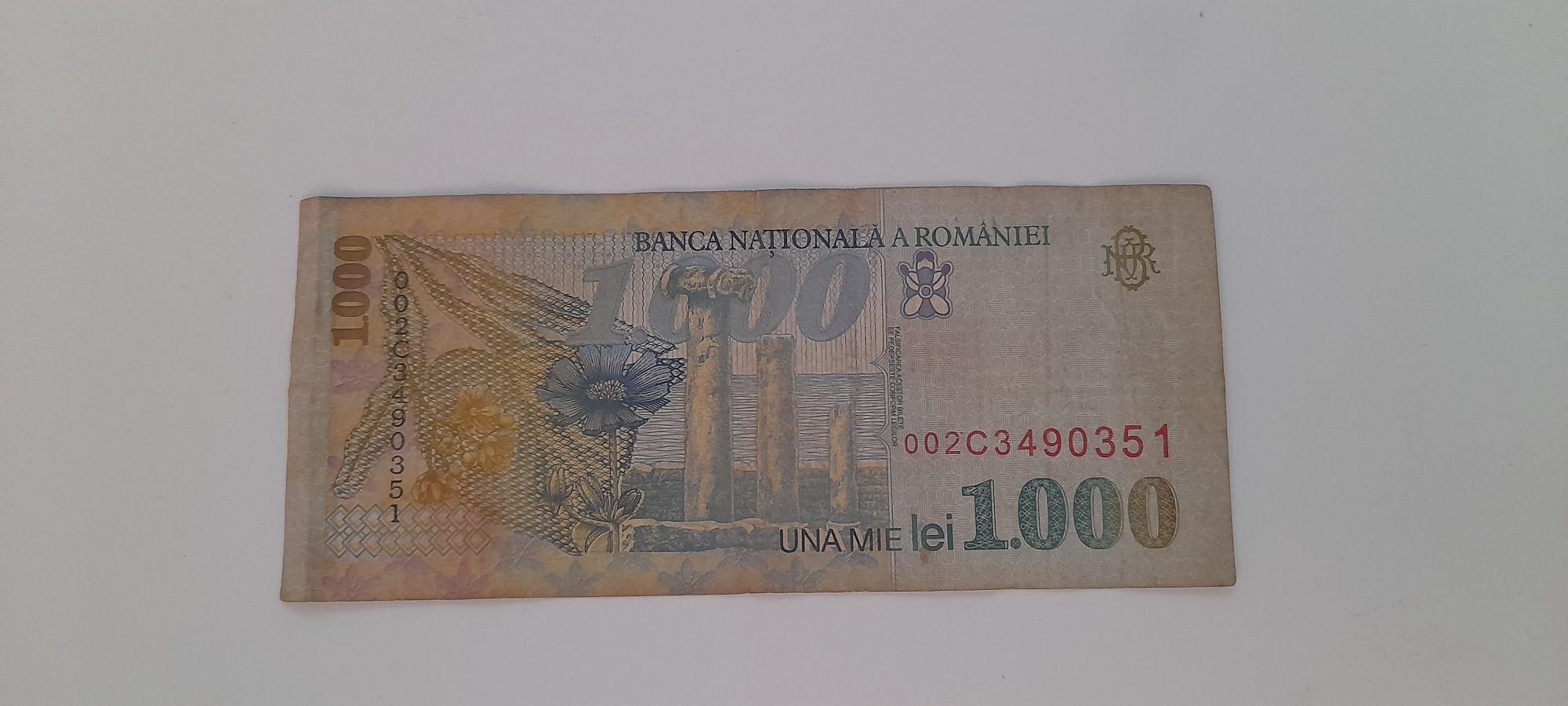 Vând bancnotă de 1000 lei din anul 1998