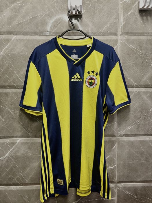 Tricou sport Fenerbahce, albastru-galben, unisex, marimea M