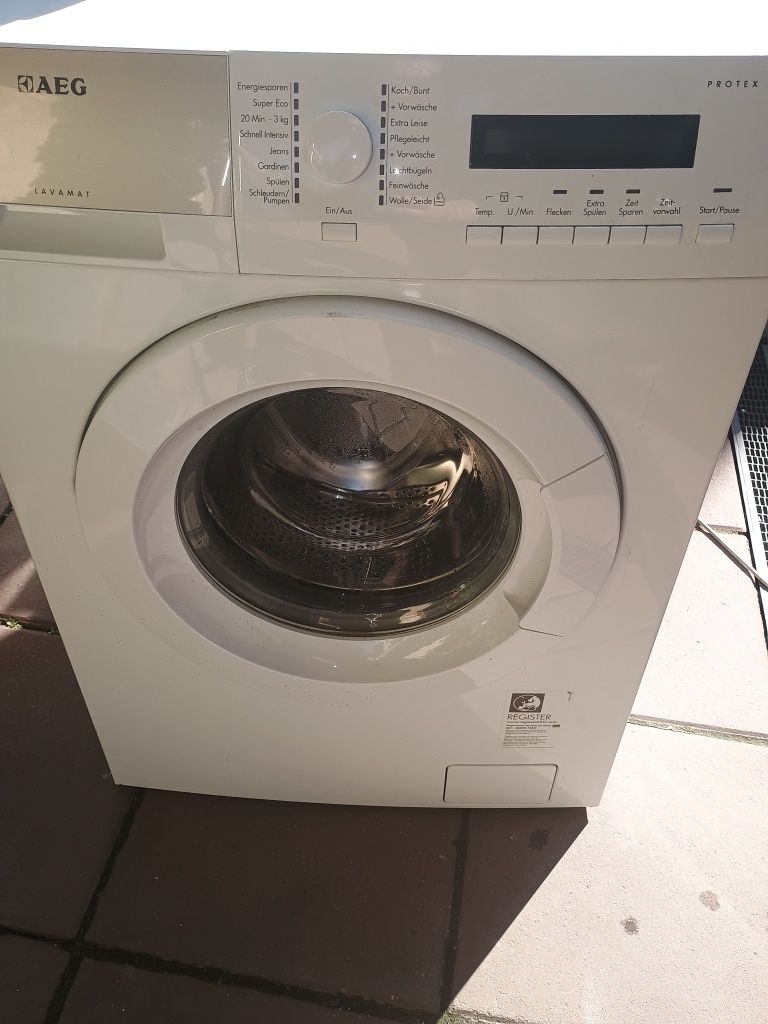 AEG 7 kg mașină de spălat afisaj
