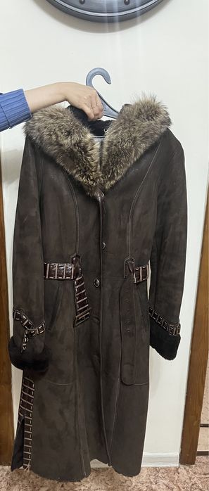 Натуралка дубленка размер 48