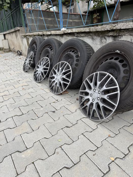 Комплект зимни гуми с джанти 205/60/16 Dunlop