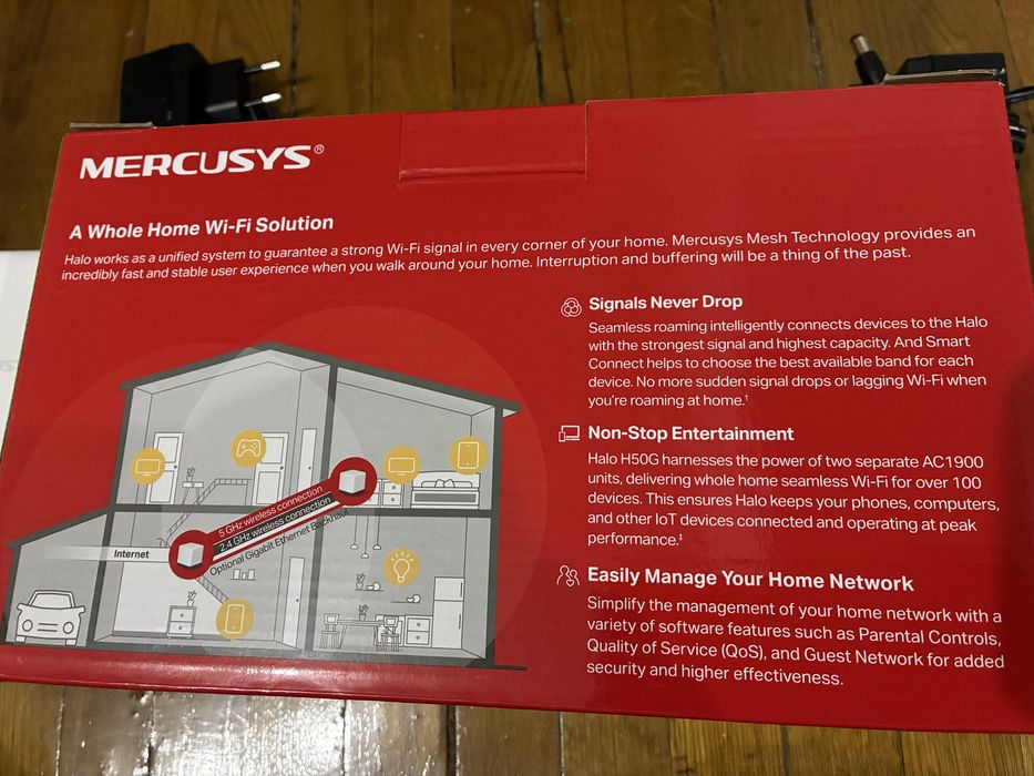 Mercusys h50G mesh wireless ac1900 wifi