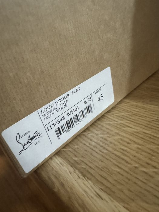 Christian Louboutin Paris ,Men ,marimea 44 ,noi !