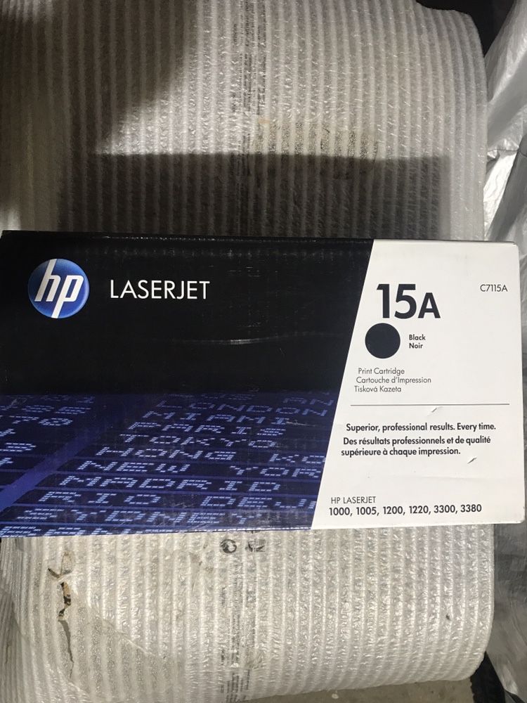 Cartus-Toner HP Laserjet -original, Sigilat