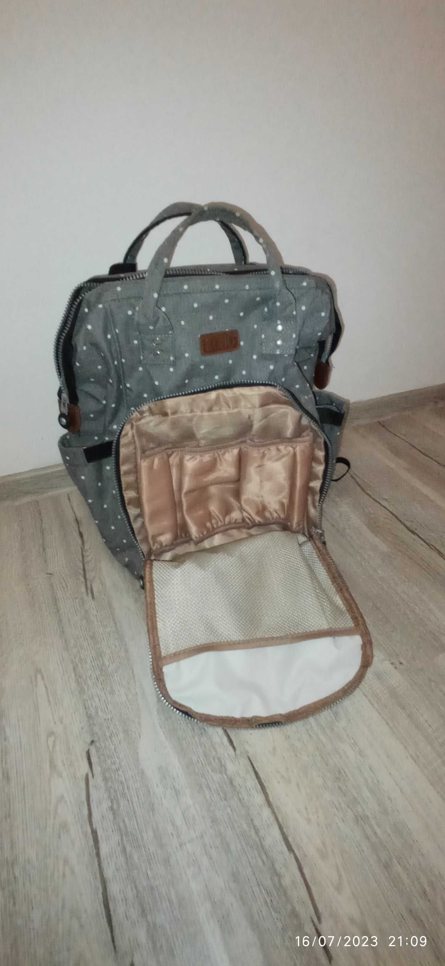 Rucsac multifunctional mamici Buburuza Gri