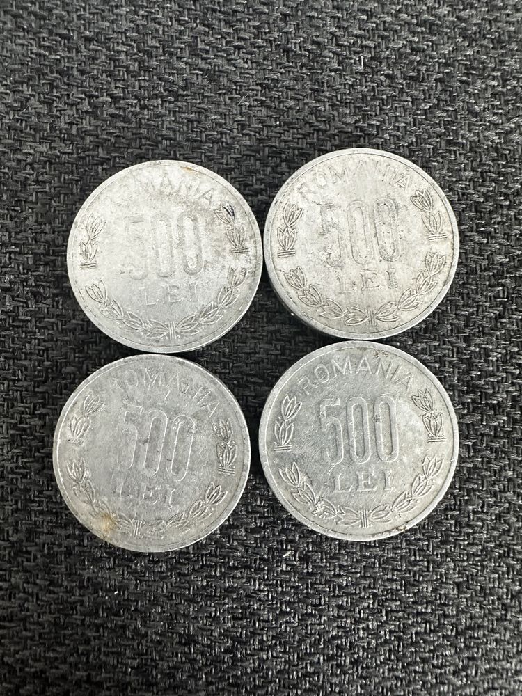Monede de 500 lei, pentru colectionari