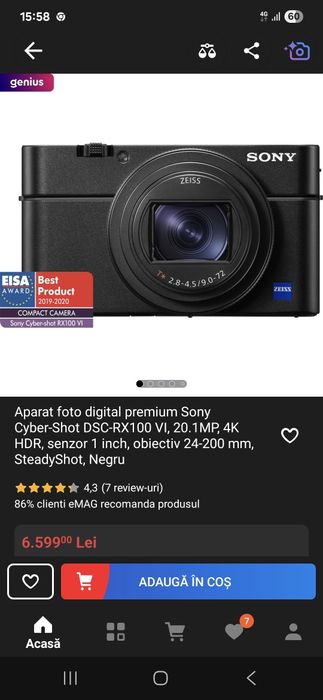Aparat Foto Sony