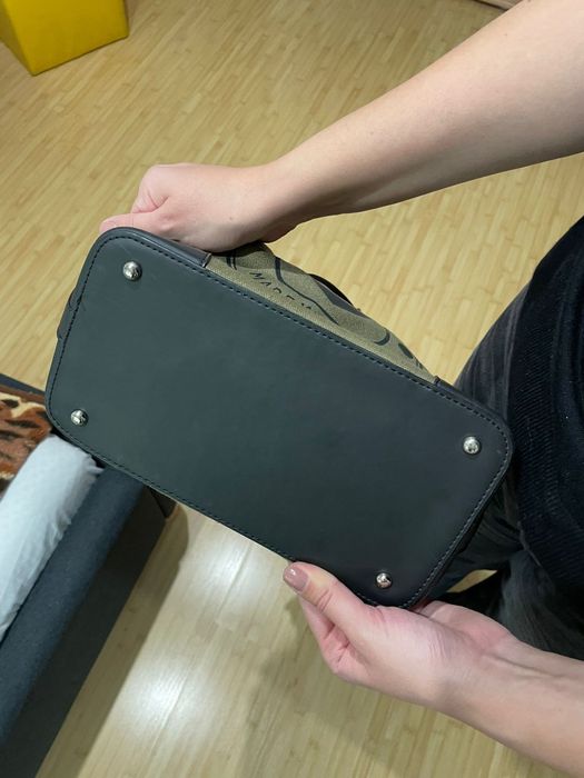 Rucsac verde din pânză