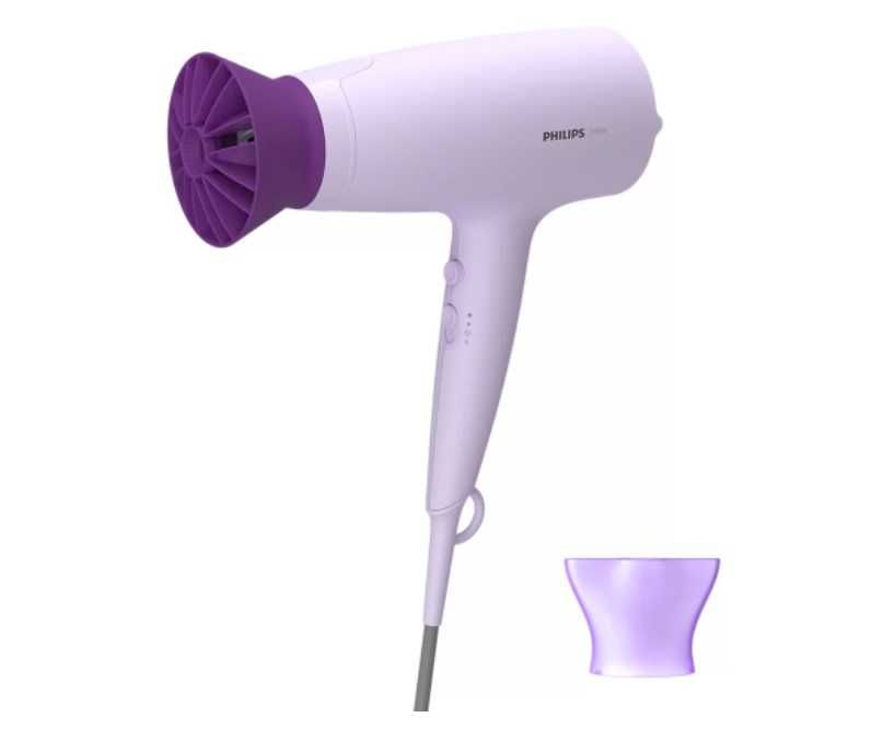 Сешоар Philips BHD341/10, 2100W, Аксесоар Thermo Protect