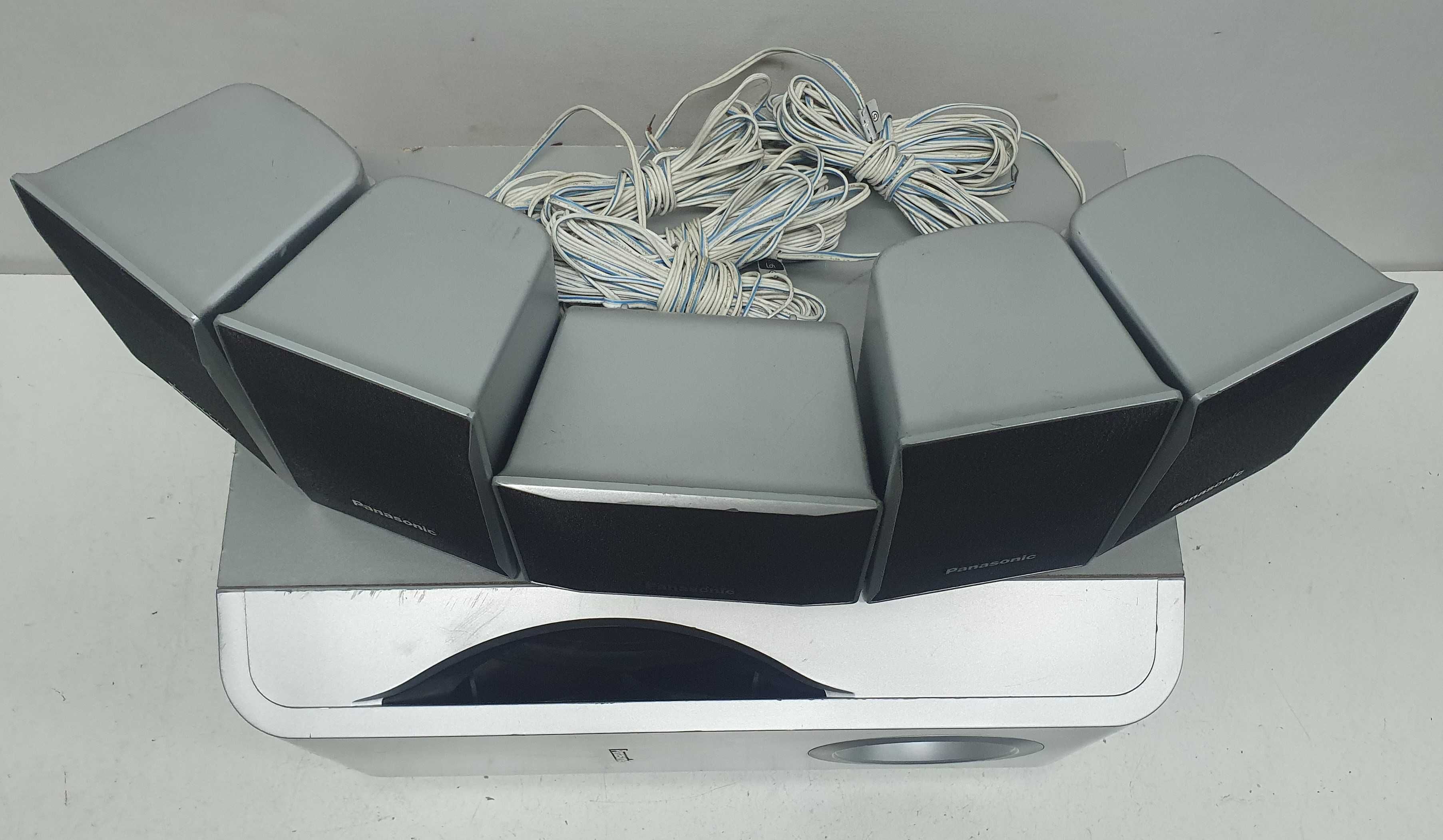 Panasonic muzica boxe si subwoofer pasiv 5.1 sateliti muzica filme
