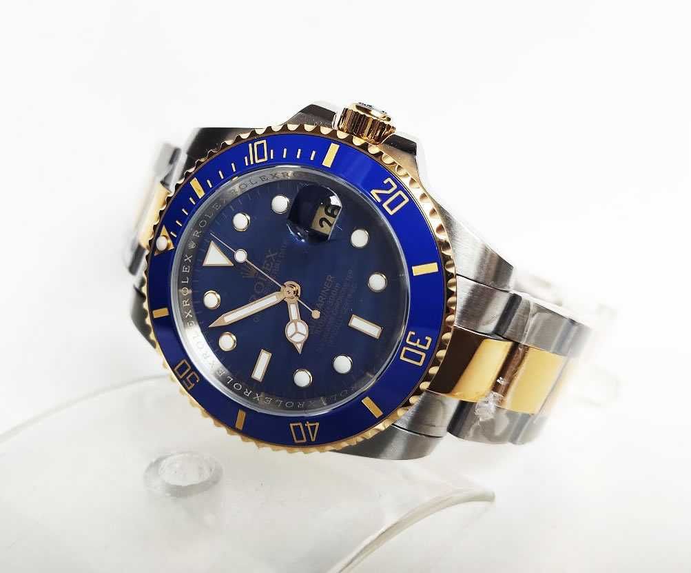 Rolex Submariner Blue Dual Tone Ceramic! Poze reale, verificare colet!