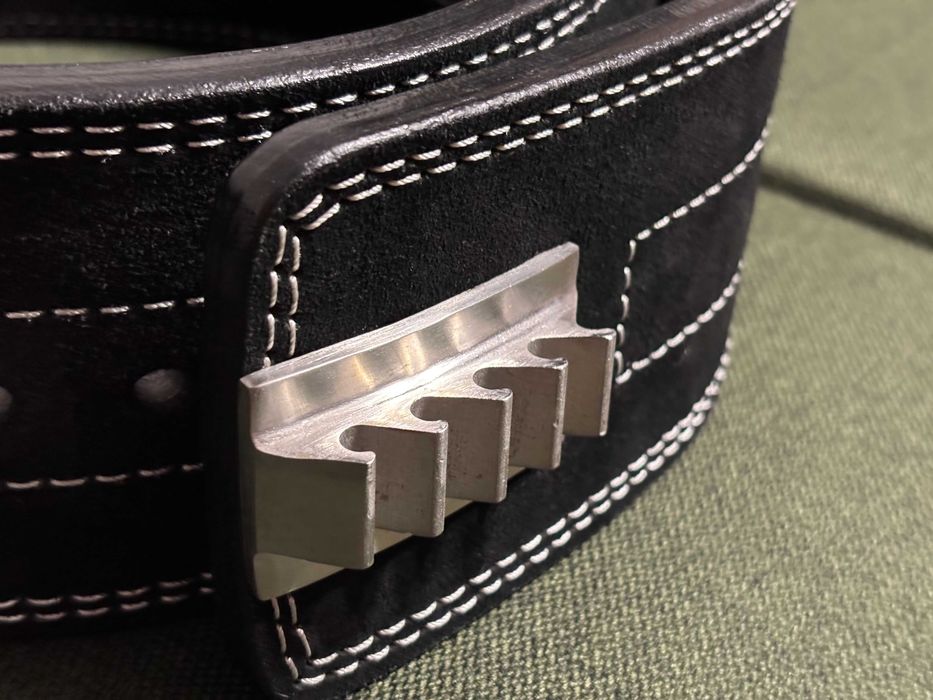 кожен колан за силов трибой/фитнес/powerlifting lever belt