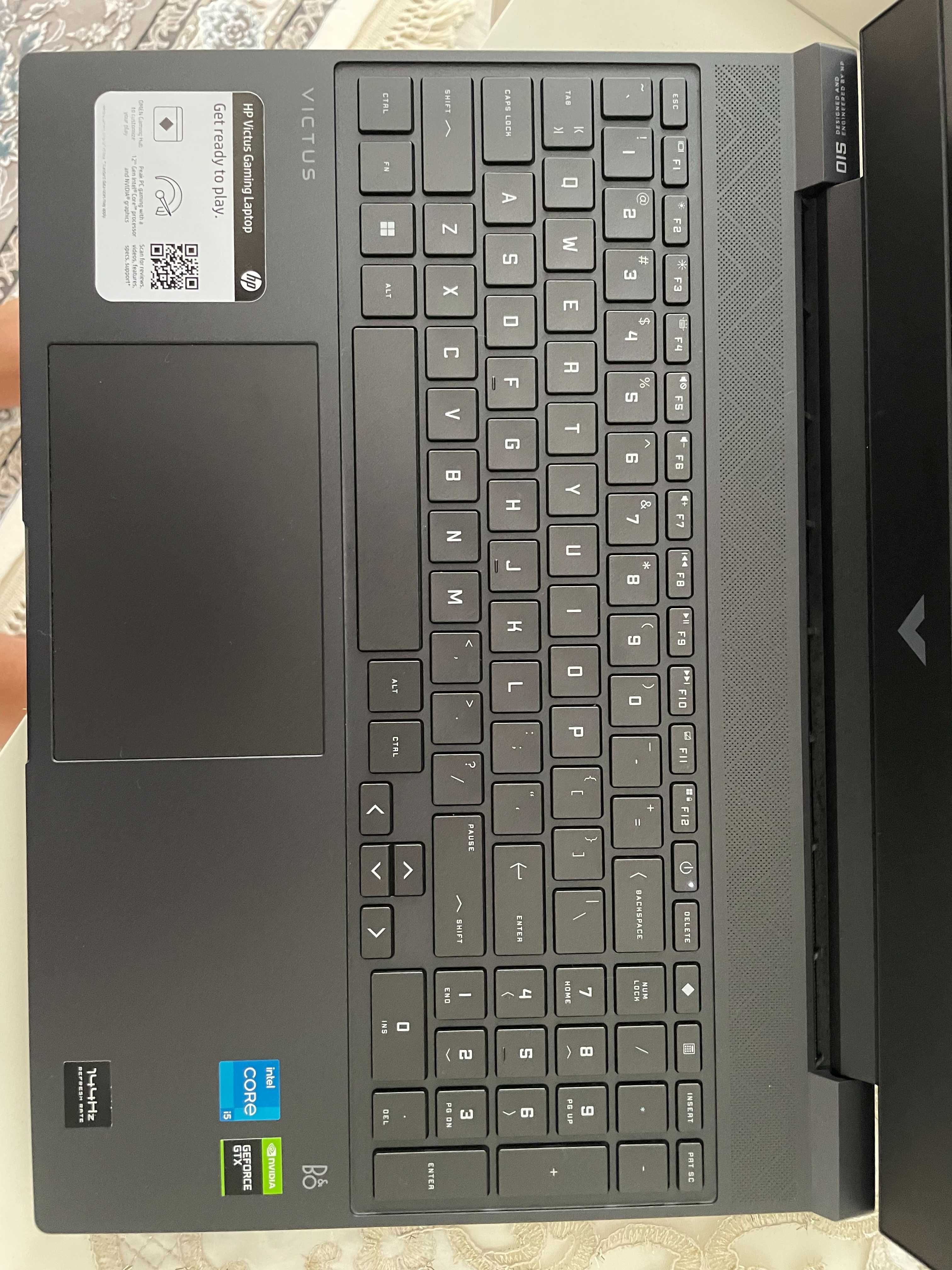 СРОЧНО продается Hp Victus i5 12450H GTX1650 DDR4 8GB 3200 SSD 1TB