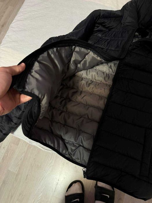 Черно Мъжко Яке Stone Island Стон Айлнъд Зимно Якето