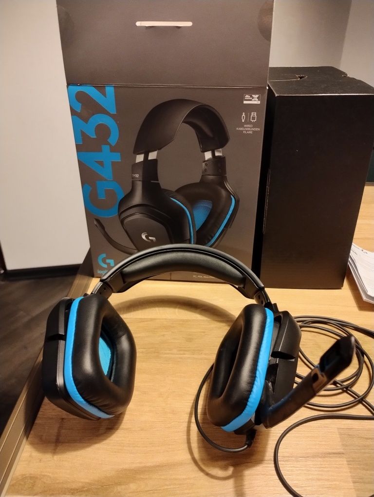 Геймърски слушалки Logitech G432-  гаранционни