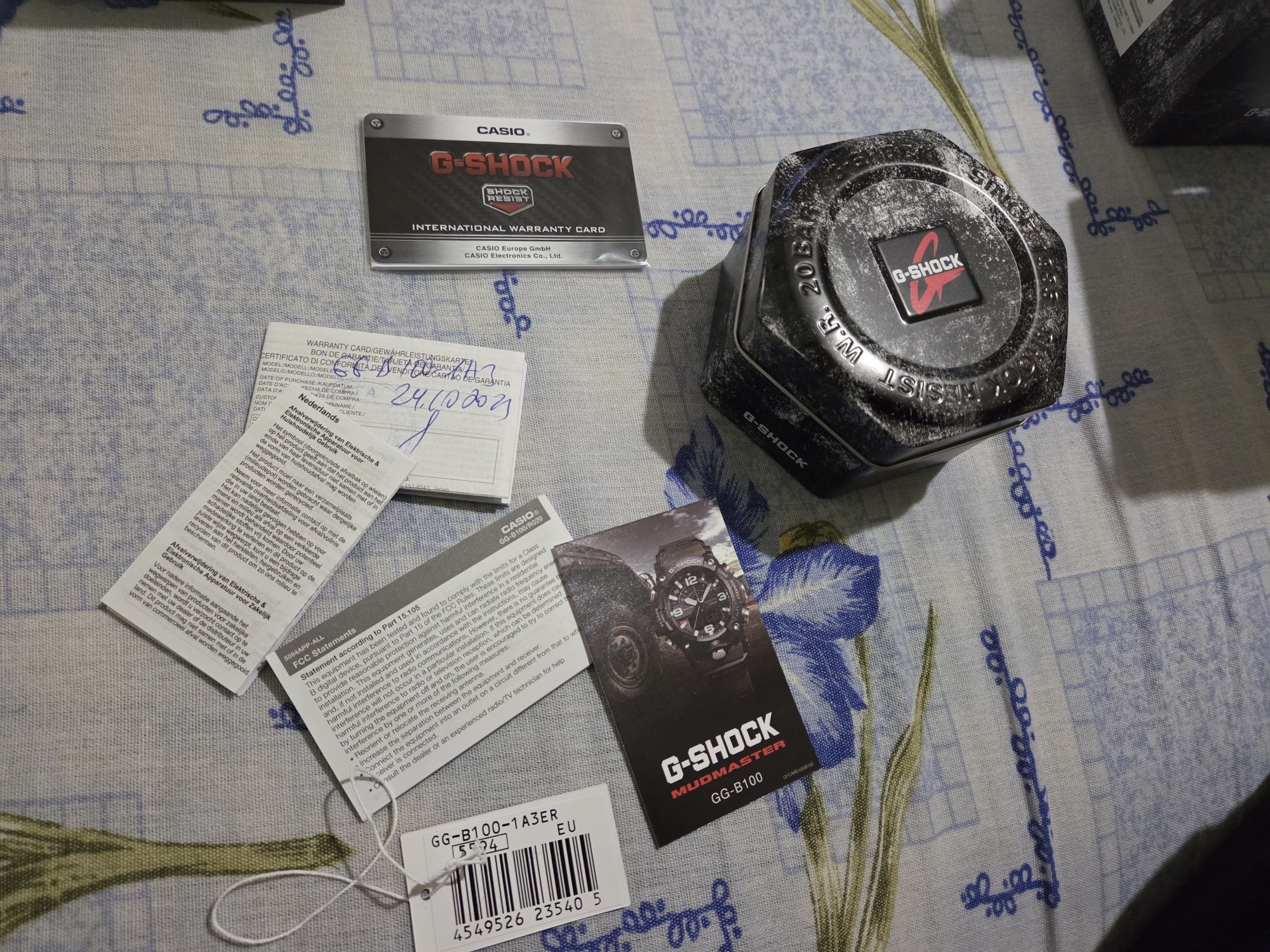 Casio G-Shock Mudmaster GG-B100-1A3