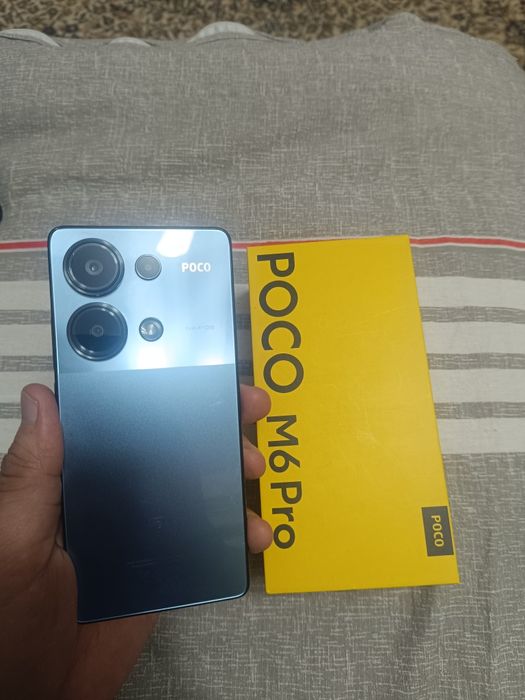 Xiaomi Poco M6 Pro 16/256GB Green Igravoy Karobka Holati Zor Otlichni