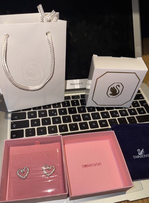 Cercei Heart Swarovski