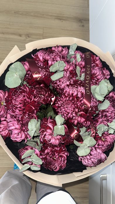 Цветы большой букет