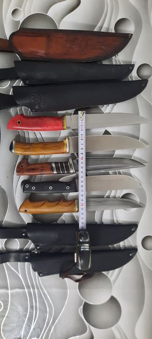 Кухонные ножи из стали Х12МФ, QPM53, M398, PGK.