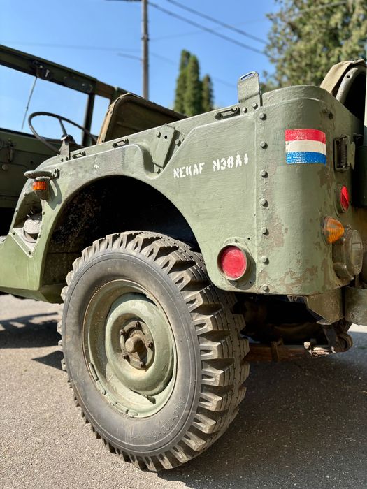 Vehicul istoric NEKAF M38A1 1958 (JEEP Willys) atestat Retromobil
