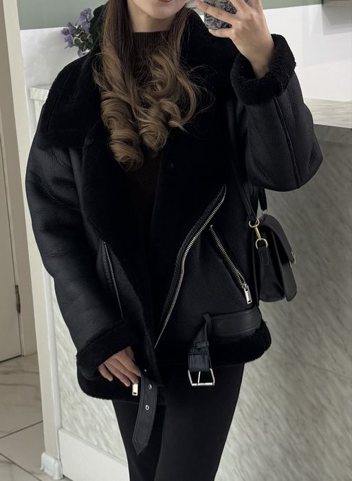 дубленка, размер L