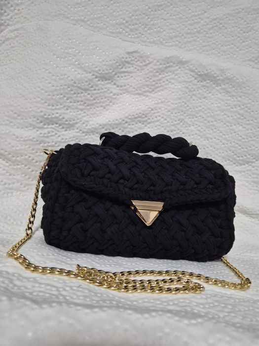Geanta handmade neagra