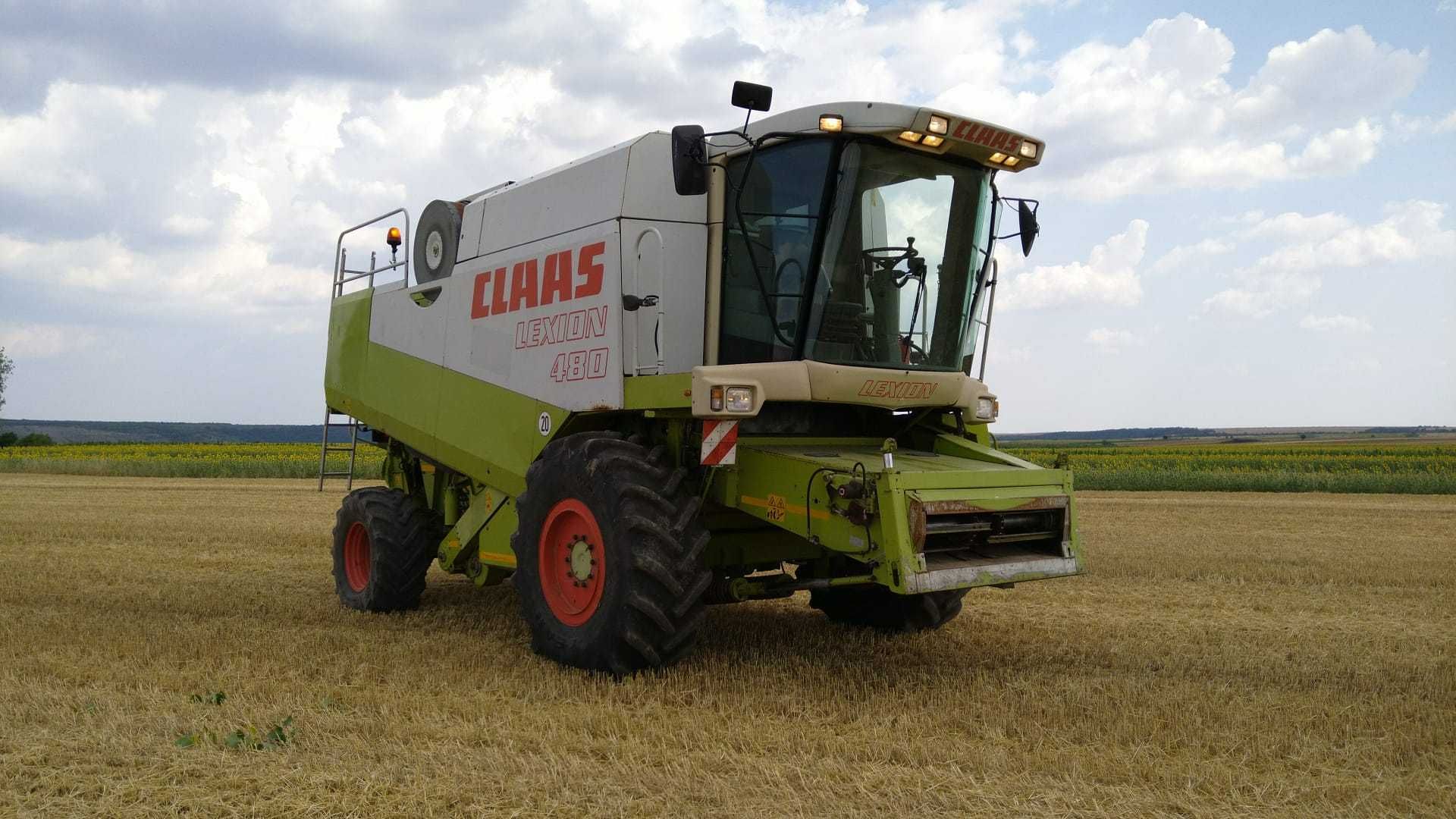 Combina Claas Lexion 480