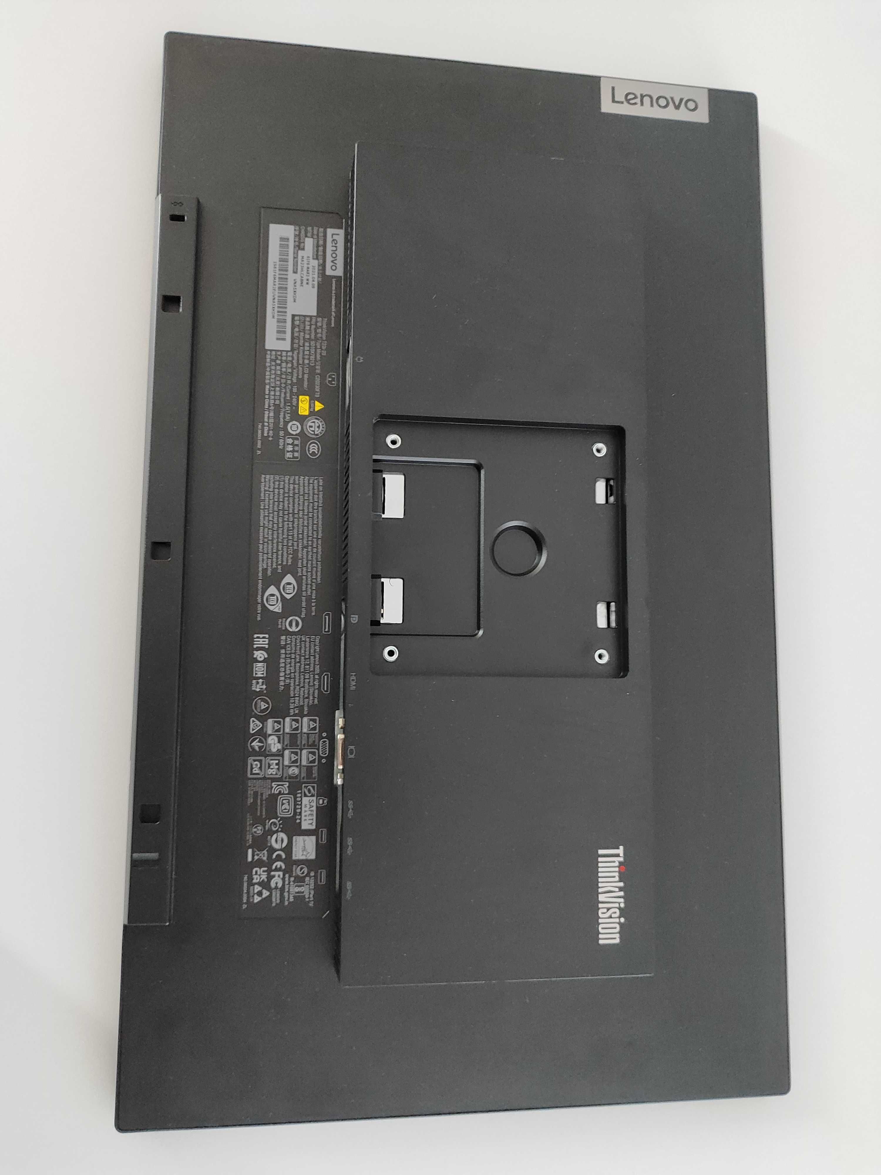 Lenovo Monitor T24i-10 23.8 Wide FHD IPS Леново монитор