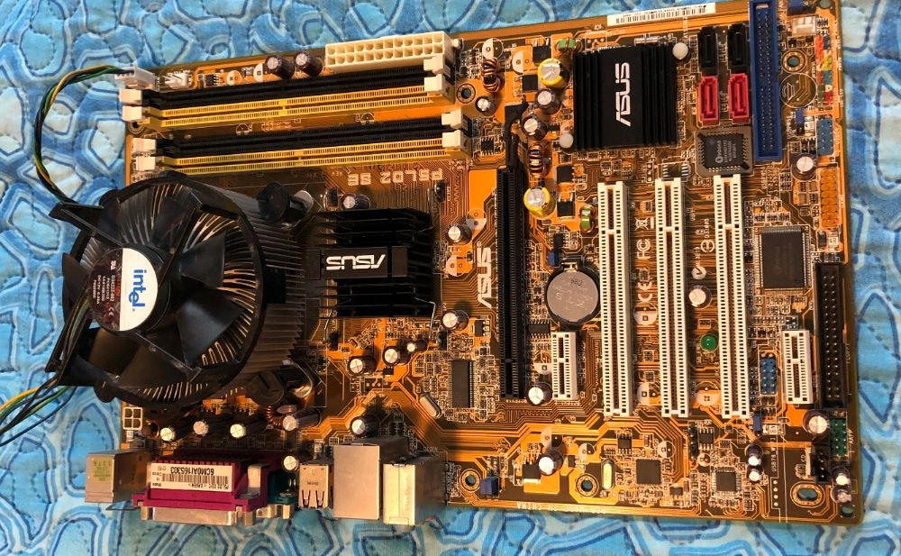 Kit calculator PC Placa de baza ASUS sok.775 + Procesor Pentium 4 la 3