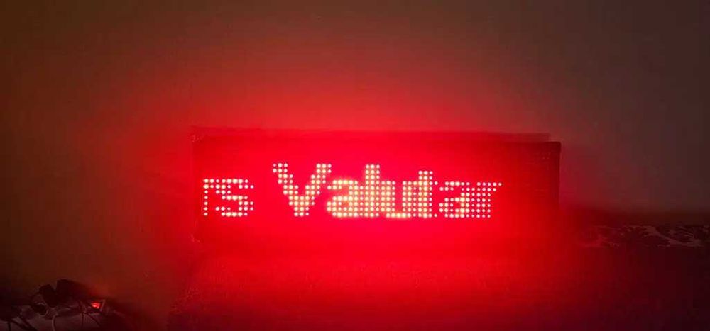 reclama led luminoasa programabila