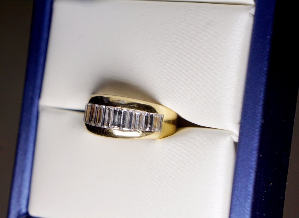 Френски пръстен 18кт с диаманти 2.20кт