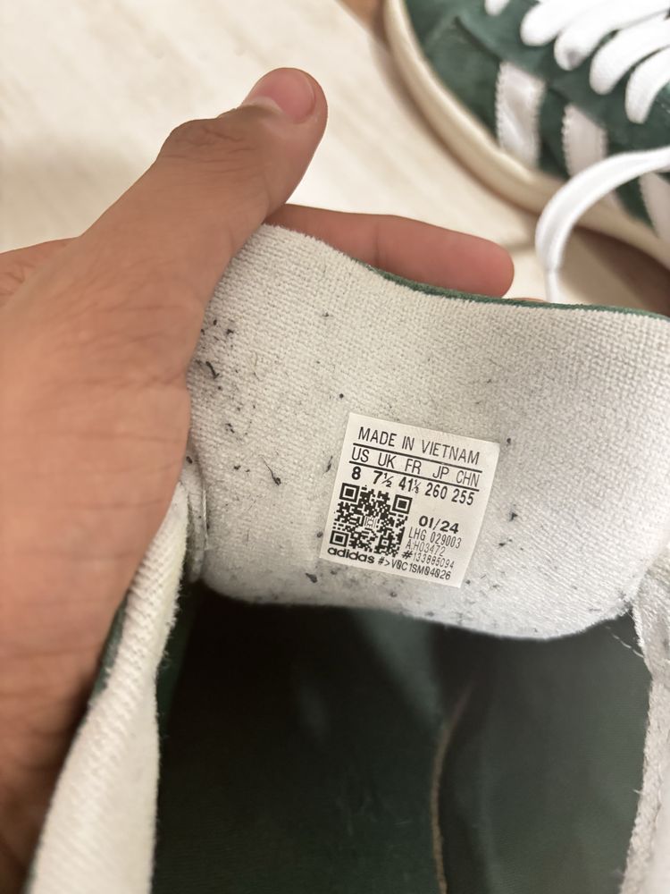 Adidas Campus 00s Цвят Зелен.