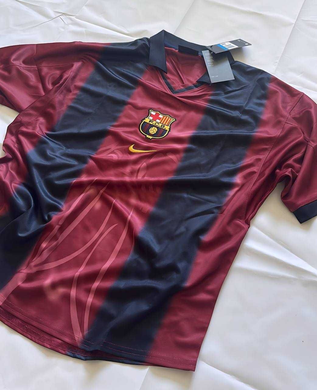 Travis Scott x Nike x FC Barcelona Retro 2000/01 Home Skeleton Jersey
