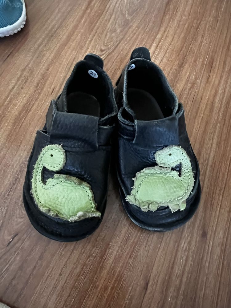 Papucei din piele barefoot marimea 21
