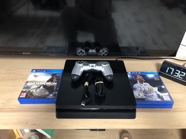 Топ Цена!!! PlayStation 4 Slim 1 TB + 4 игри