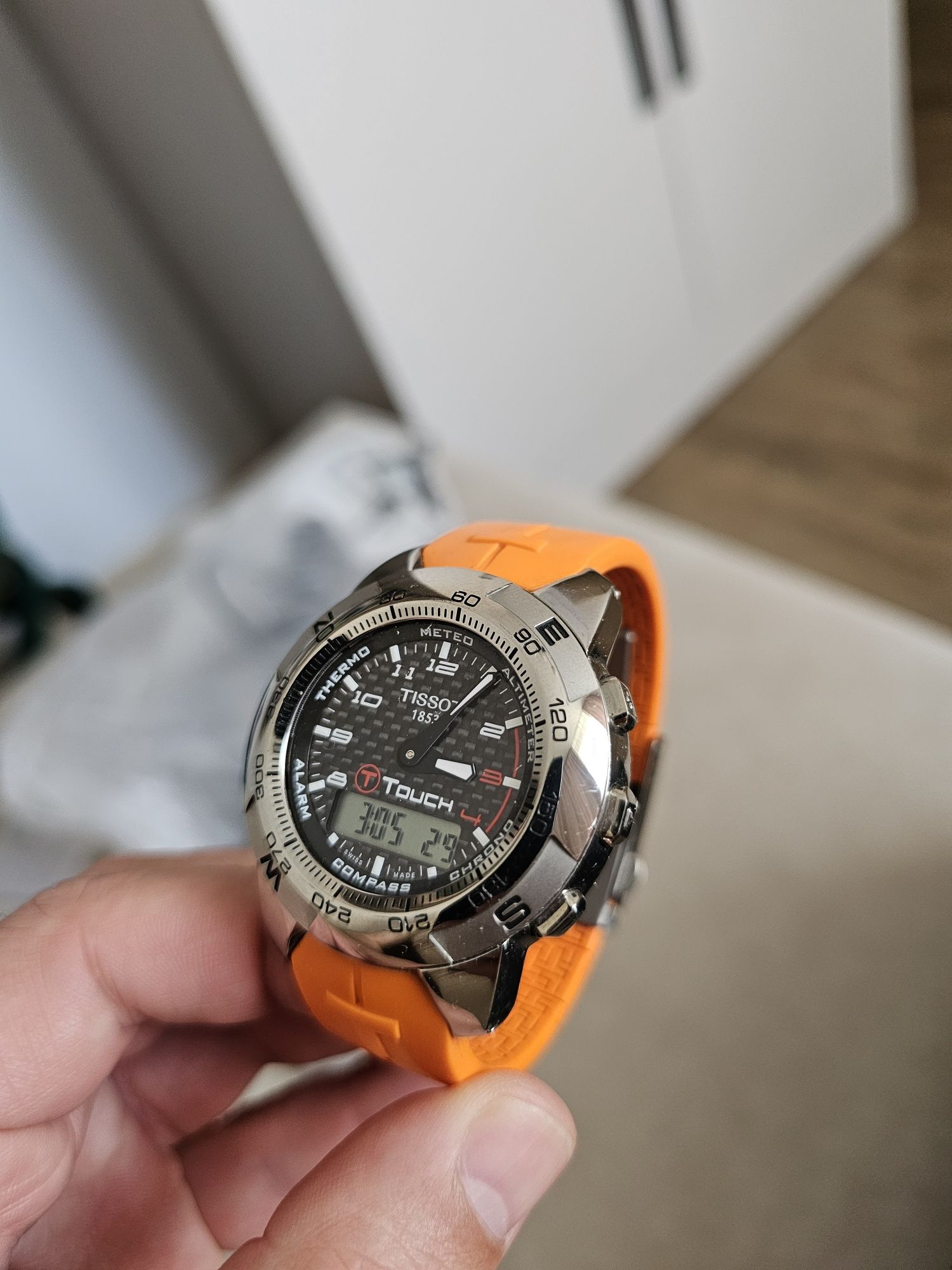 Tissot T-Touch Titanium — титан, сапфир, сенсорные, Швейцария