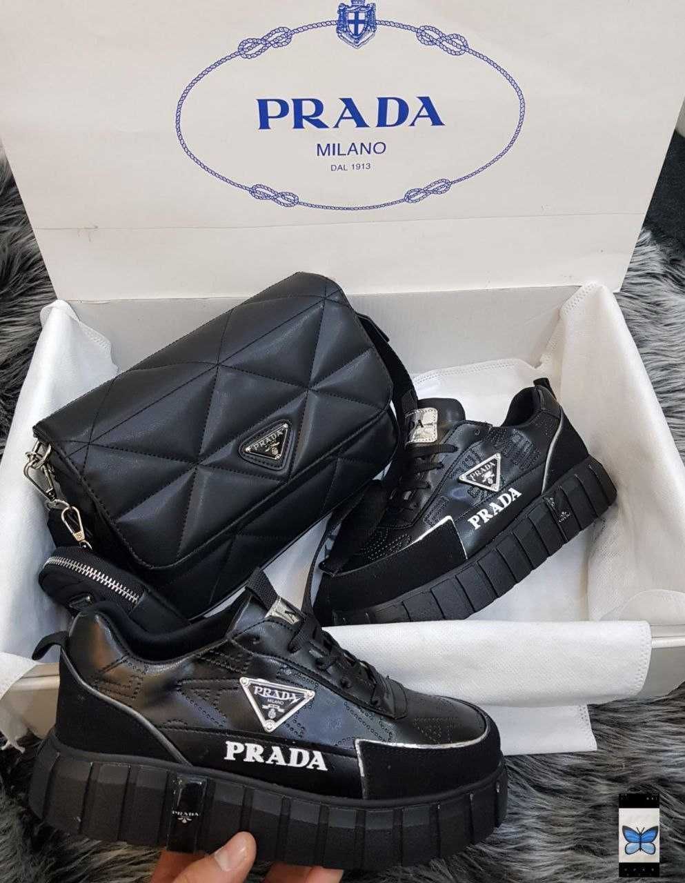 Prada set geanta+adidasi