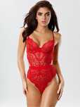 НОВО Ann Summers Hold Me Tight Red Lingerie Bodysuit боди - р.Л