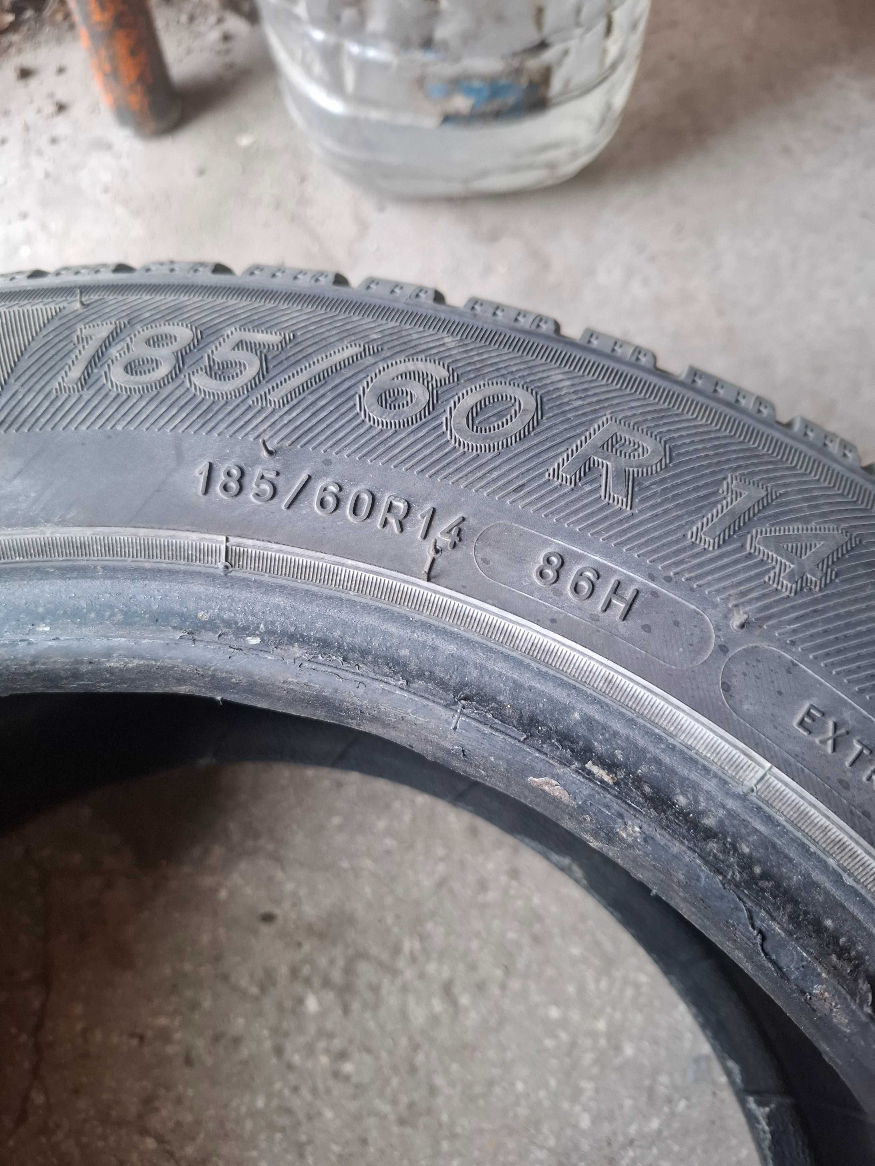 4 Всесезонни гуми Мишелин 185/60/14 ДОТ21
