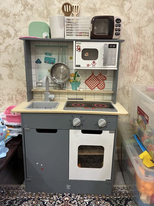Кухня детская деревянная