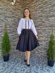 Rochie elegantă cu motive tradiționale