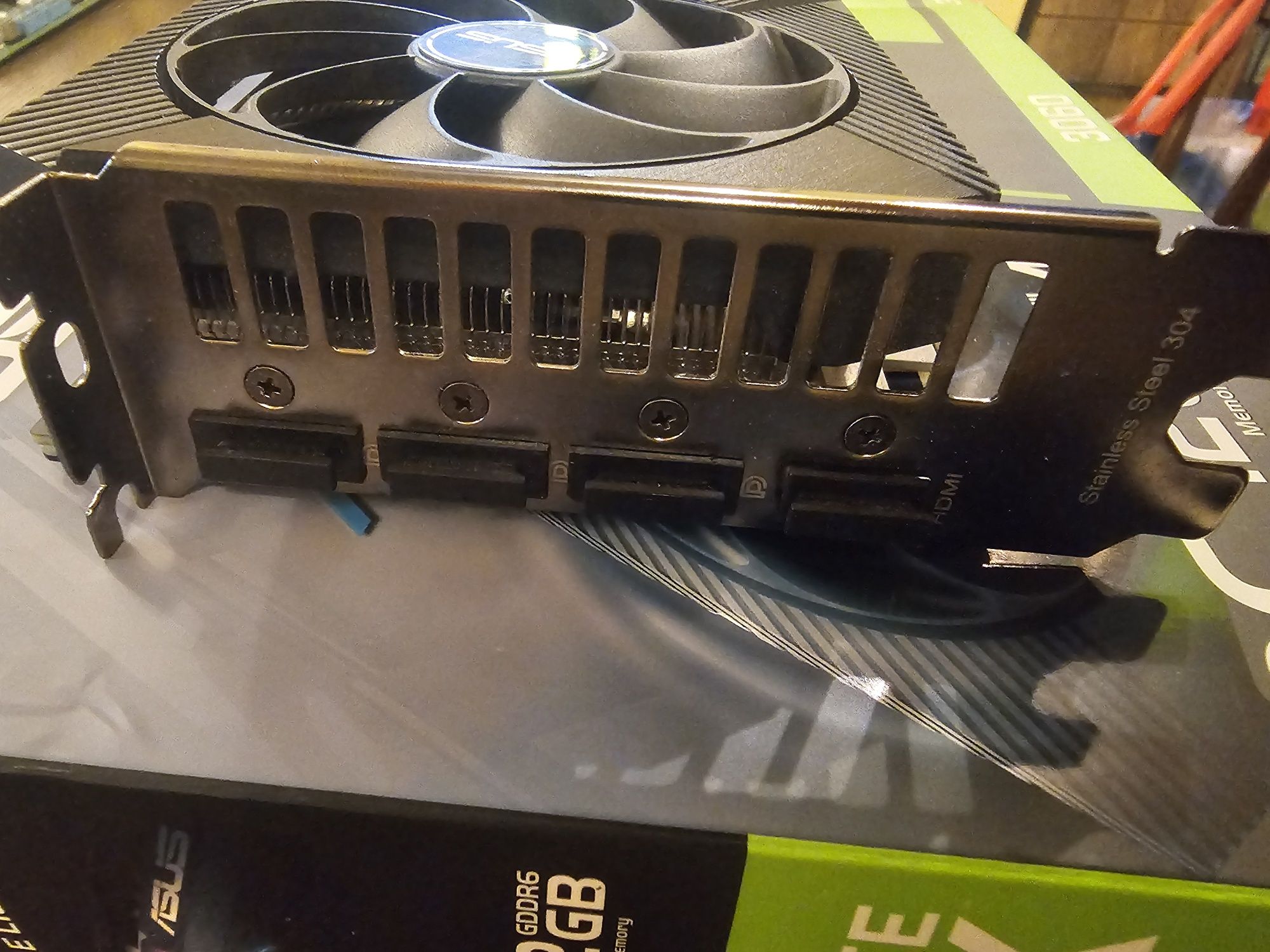 ASUS Nvidia RTX 3060 12GB остатъчна гаранция