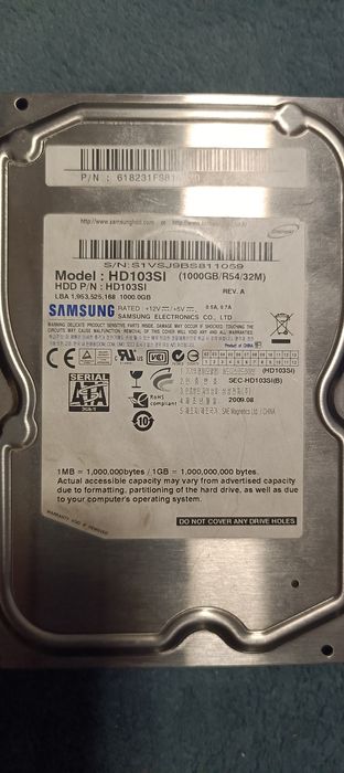 HDD Samsung pentru PC