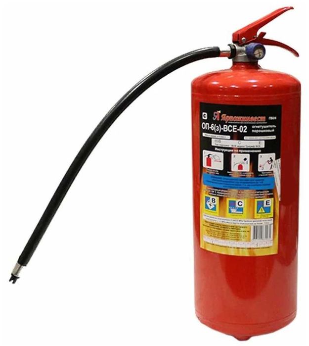 Огнетушитель порошковый ОП-6 в Атырау