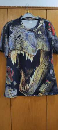 Тениска с динозавър