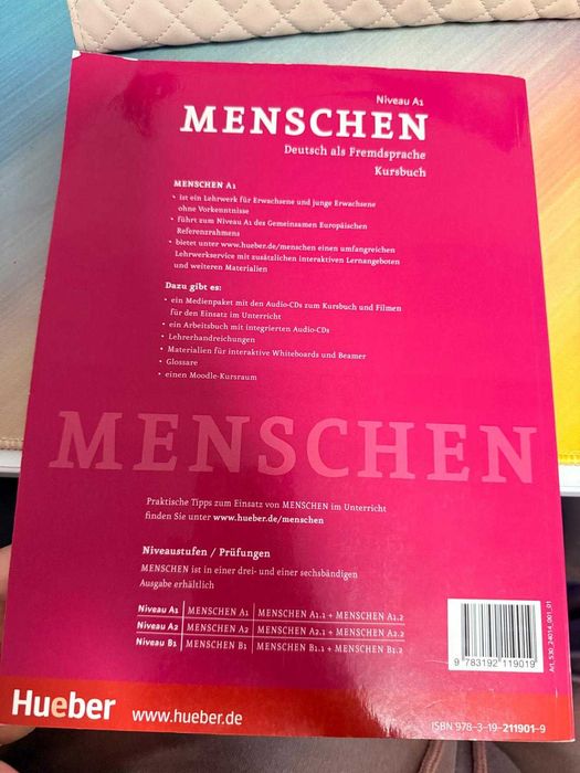 Carte germana Menschen A1 NOU